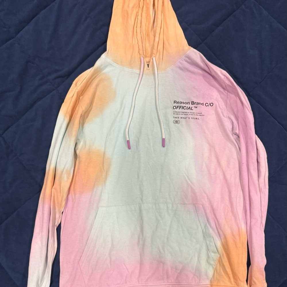 Reason Brand Tie-Dye Hoodie